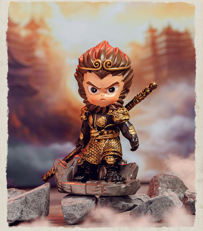 Blind box 6+1 a hidden model New Wukong Myth and Legend blind box game peripherals for boys and girls to give away gifts and prizes