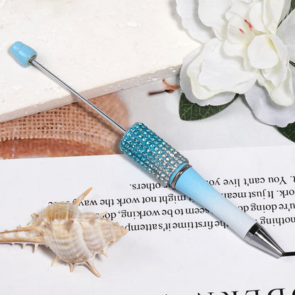 diy beading pen Rhinestone pearl handmade patch bead pen Ballpoint pen