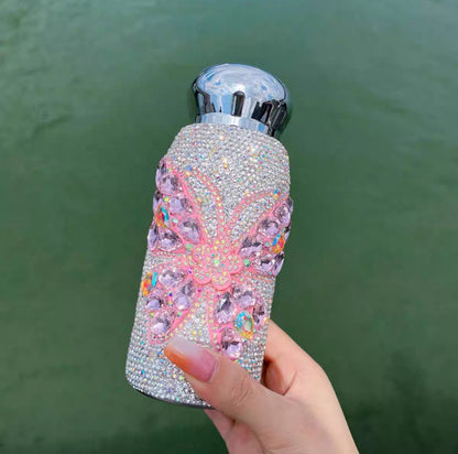 Botella de agua con forma de diamante personalizada