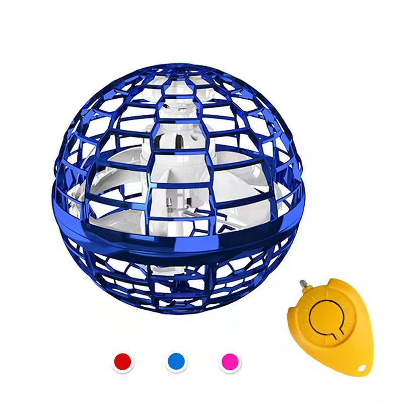 UFO intelligent induction spinning ball magic flying ball suspended ball fingertip luminous magic ball children&#39;s toy