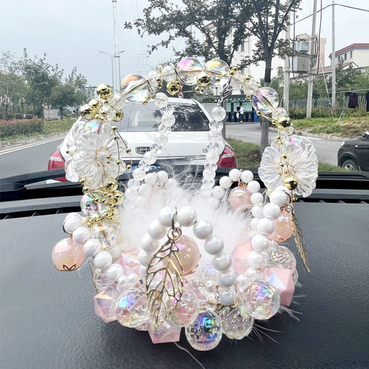 DIY handmade car ornaments Douyin popular car hanging ornaments