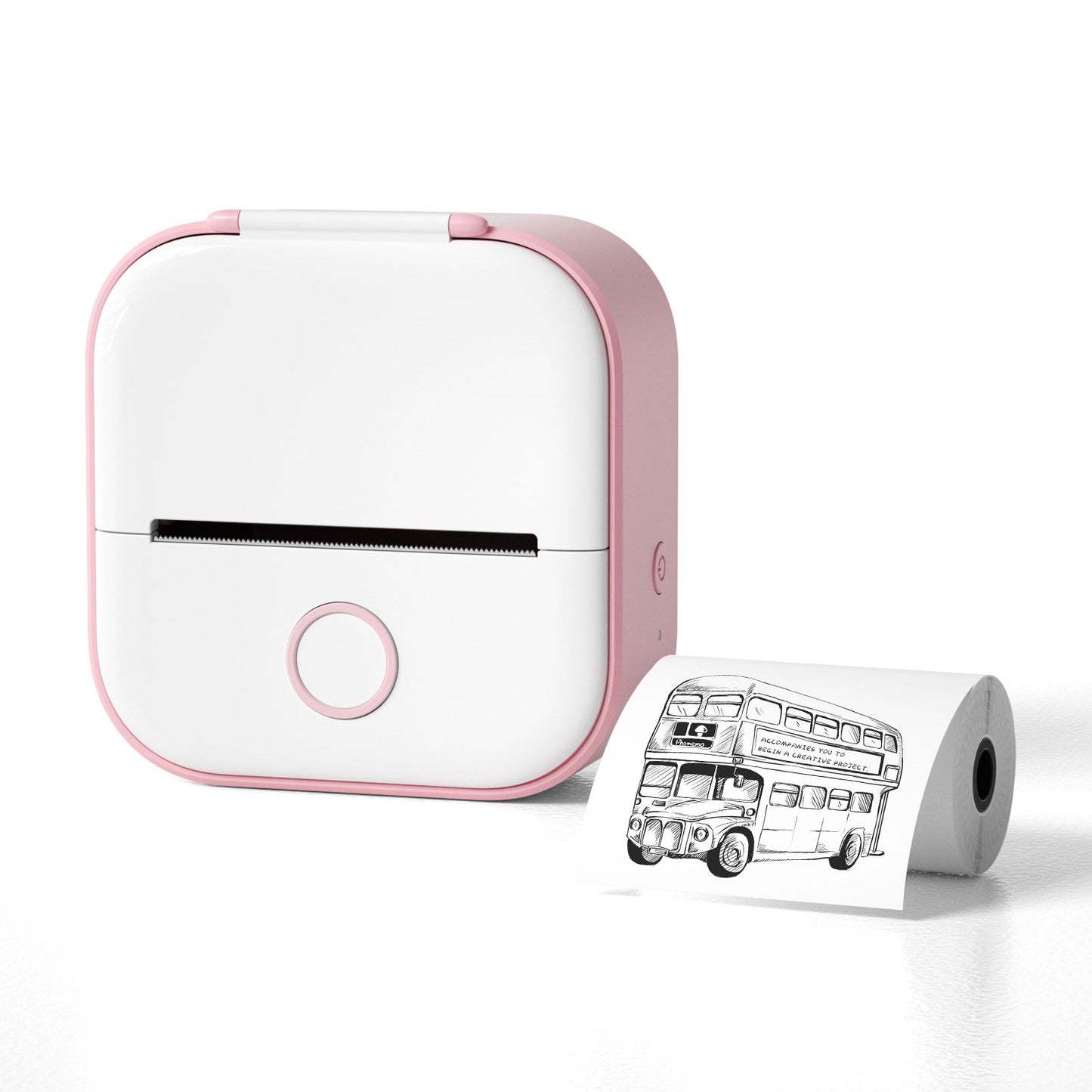 Mini printer small home portable bluetooth mobile phone printer