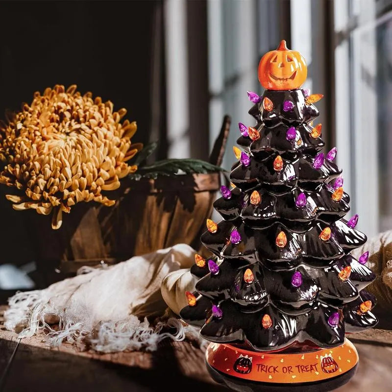 Halloween Ceramic Christmas Tree🔥🔥🔥Last day for discounts✈ GLOBAL SHIPPING ✈