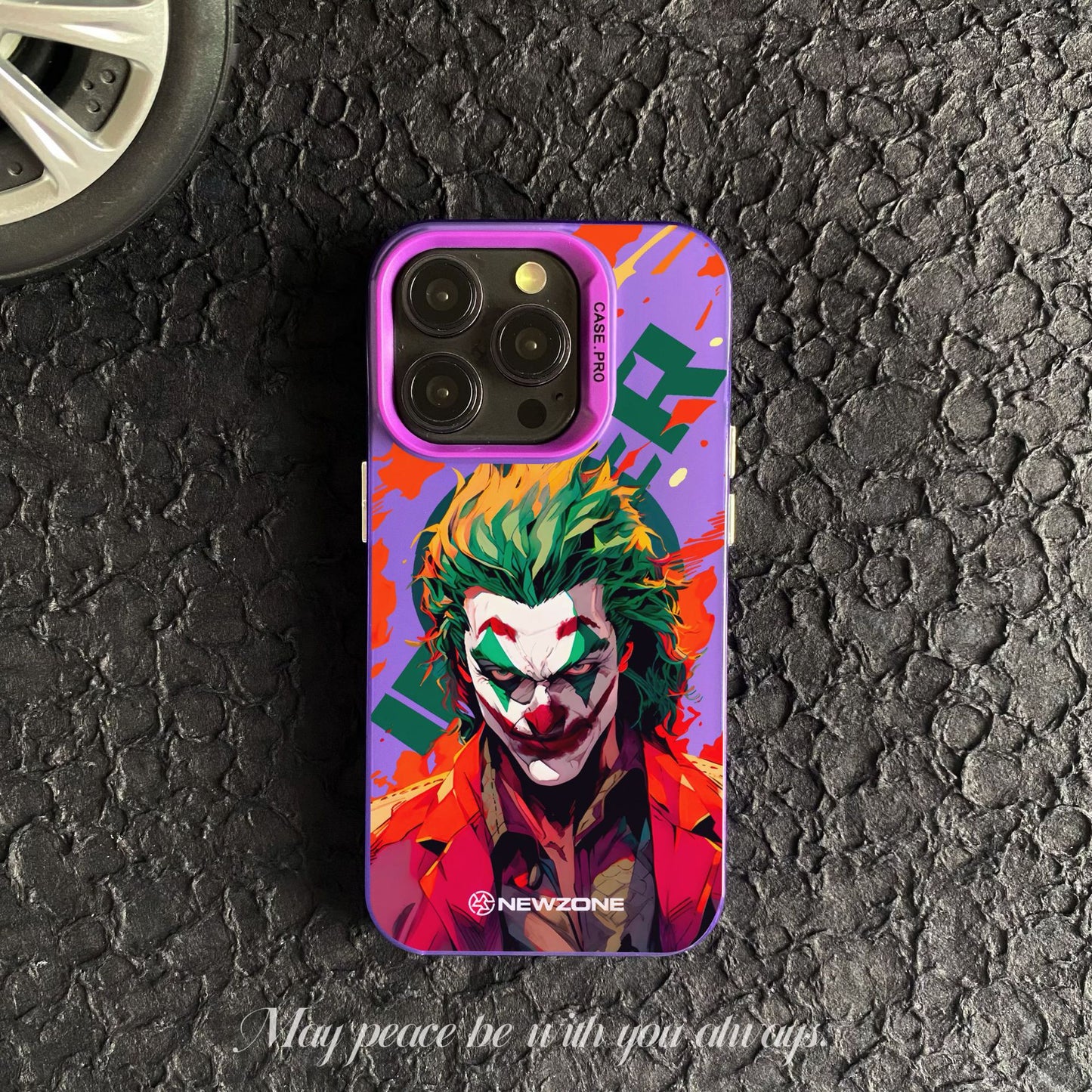 Red clown suitable for iphone15 mobile phone case iphone14promax protective cover 13/11/x anti-fall