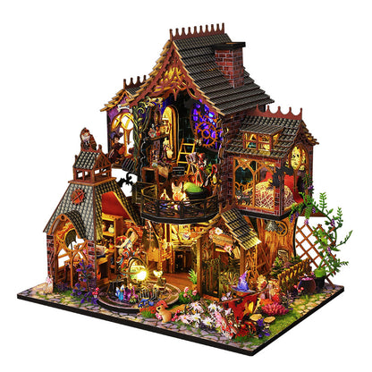 Magic series diy cabin hand-assembled magic model villa decorations creative and exquisite gifts