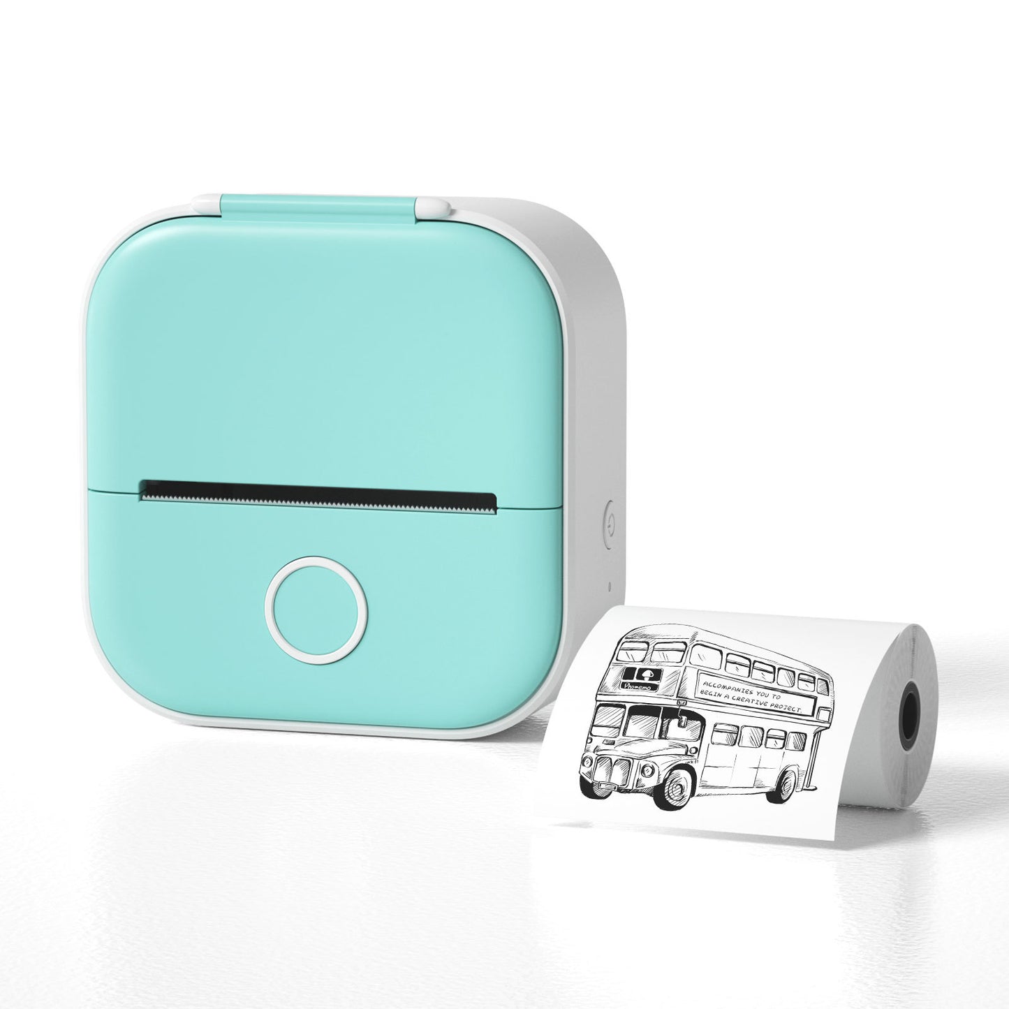 Mini printer small home portable bluetooth mobile phone printer