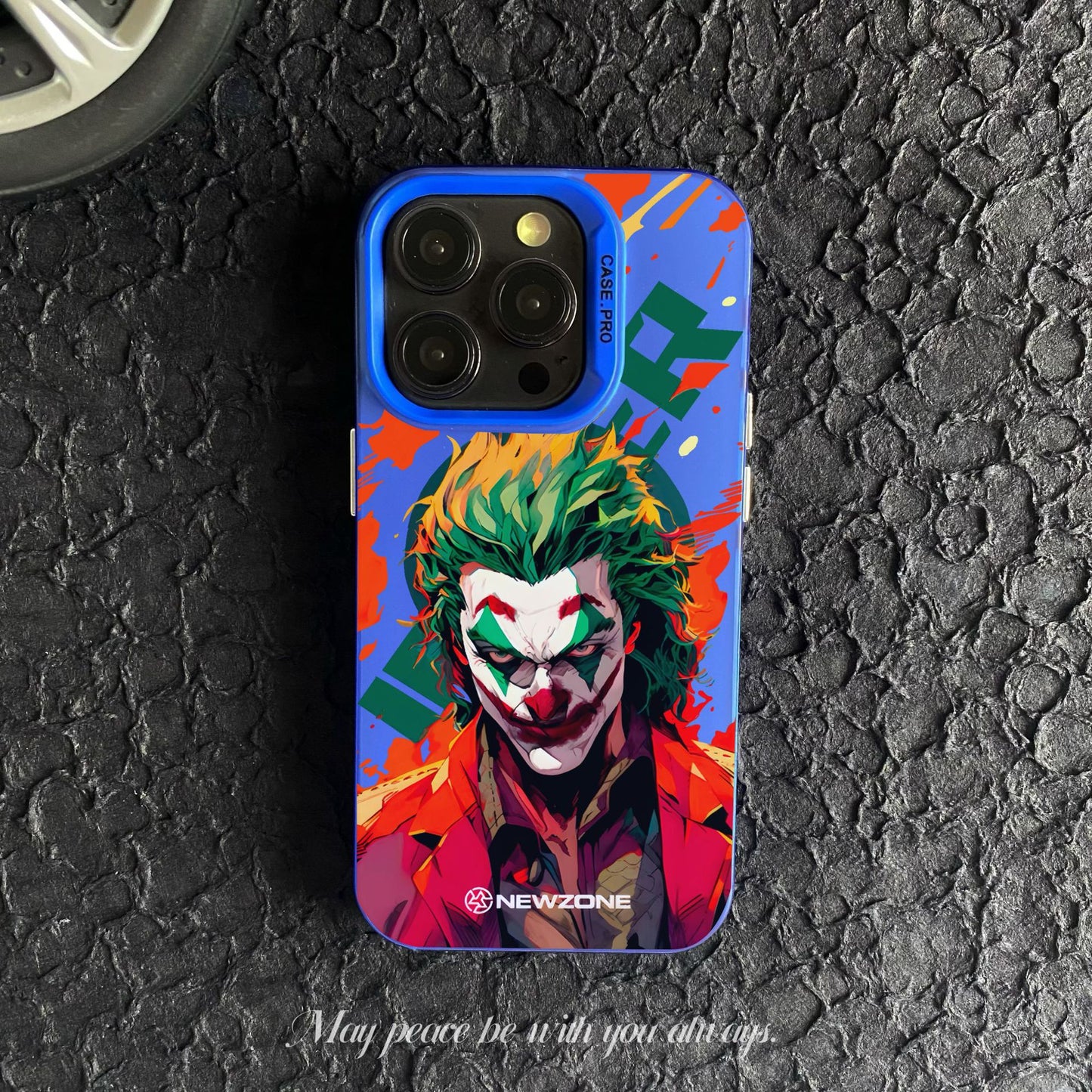 Red clown suitable for iphone15 mobile phone case iphone14promax protective cover 13/11/x anti-fall