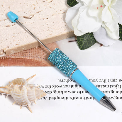 diy beading pen Rhinestone pearl handmade patch bead pen Ballpoint pen