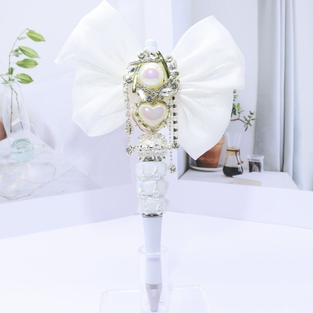 Exquisite handmade bow series DIY finished pen