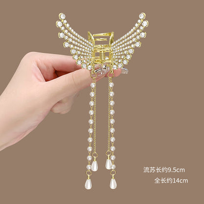 Metal Butterfly Hair Clips Women Premium Temperament Pendant Hair Accessories